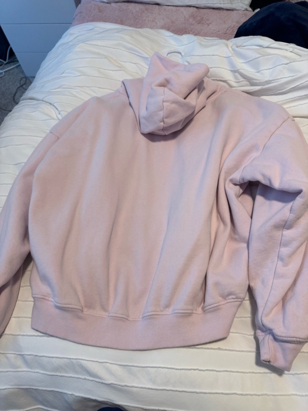 Garage Pale Pink Hoodie with Soft Texture - Picture 3 of 3